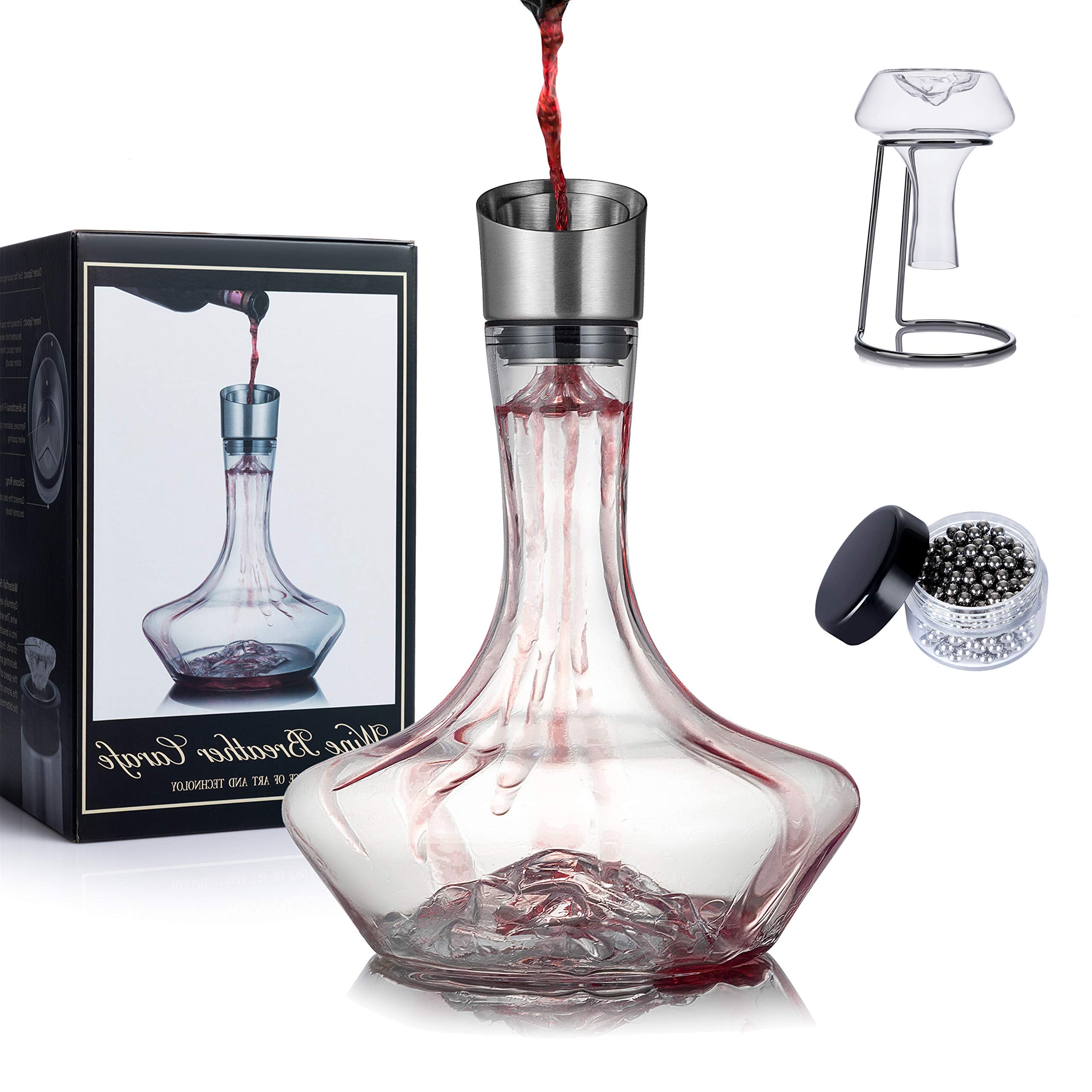 YouYah carafe face avant montrant silhouette Iceberg et élégance pratique