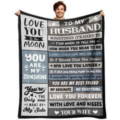 YPURTSD couverture devant montrant design et message affectueux pour confort