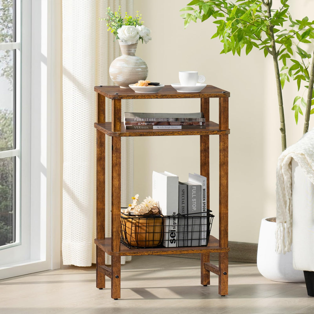 YUFAM table d'appoint emballage et instructions illustrées facilitant montage