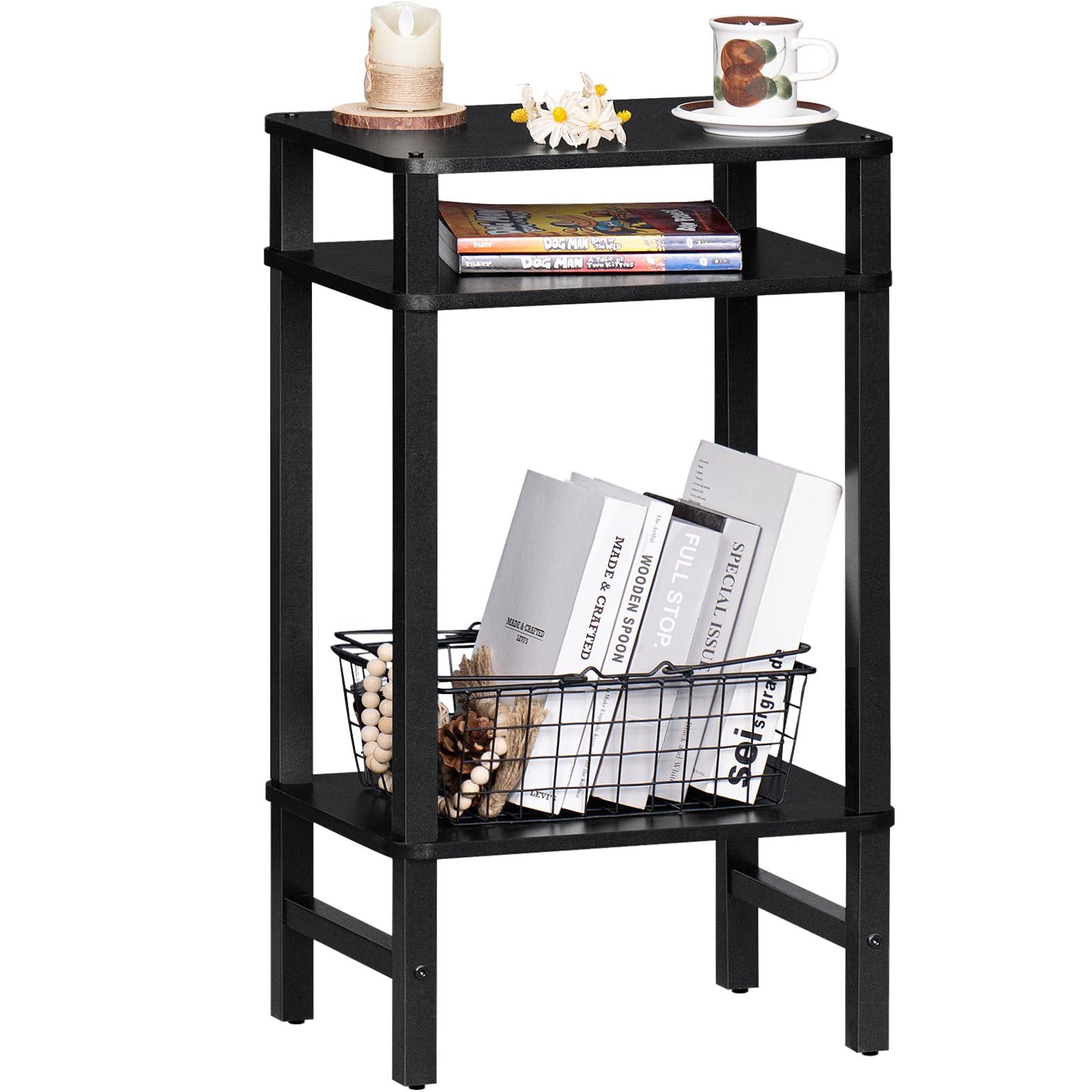 YUFAM face avant montrant design étroit et rangement pratique