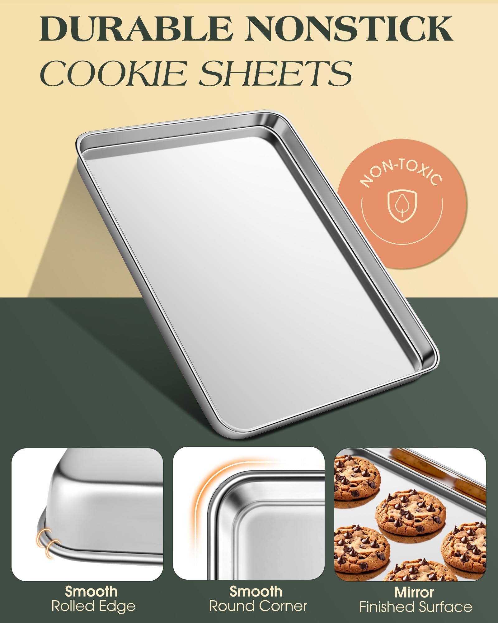 Plaque Yuiicaov dans un four avec biscuits pour une cuisson uniforme