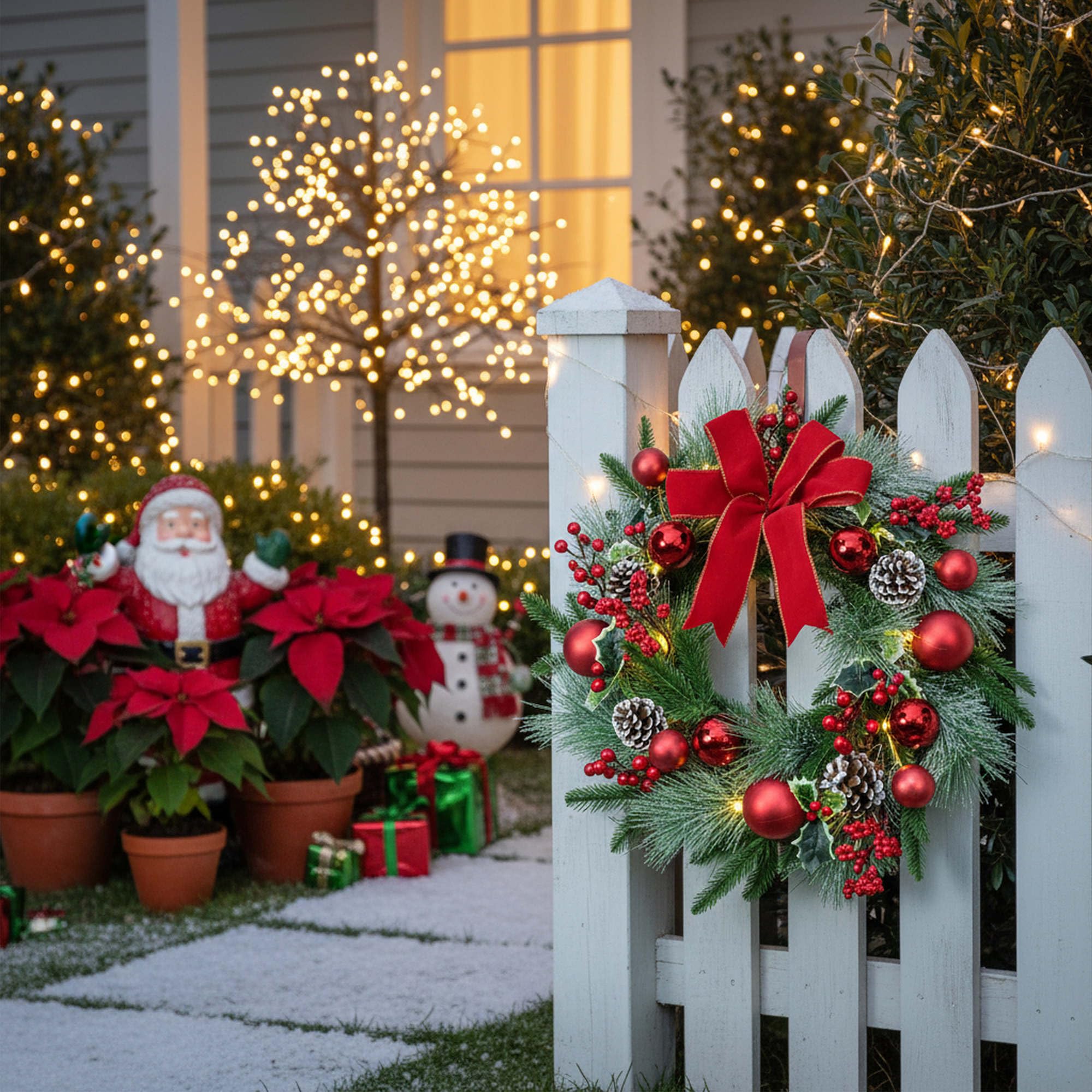 Accessoires et ajustements YULETIME pour personnaliser la couronne