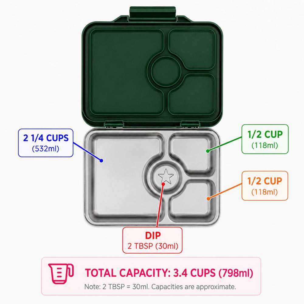 Yumbox Prêt détail du loquet facile à ouvrir pour tous les âges