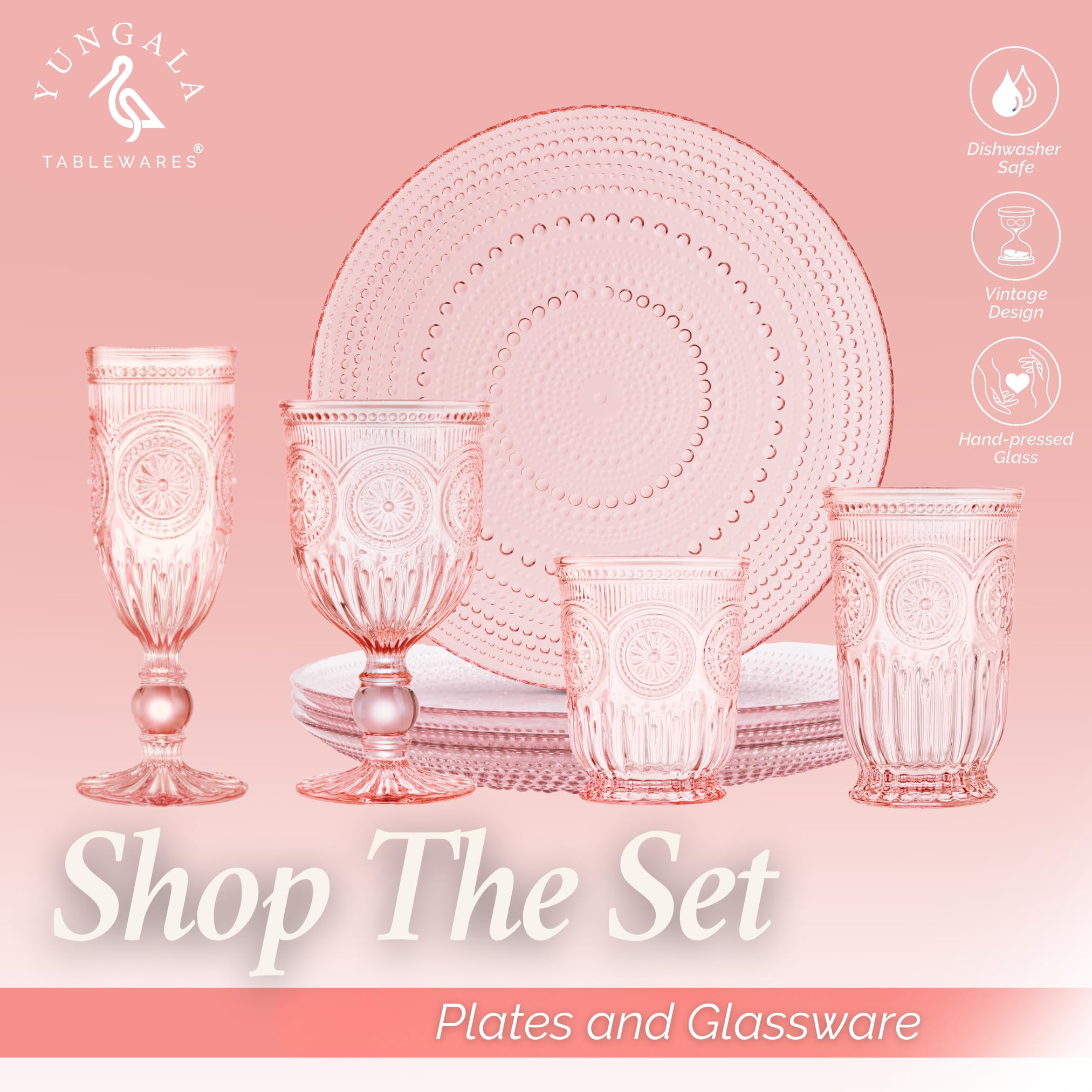 Yungala styling de table fête montre effet visuel pour événements