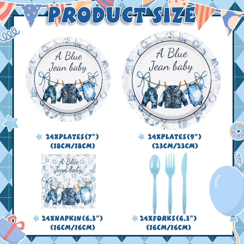 Yungyan détail des assiettes blue jean durable et décoratif
