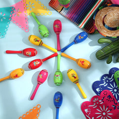 Yunsailing maracas comparaison taille montrant proportions pour enfants