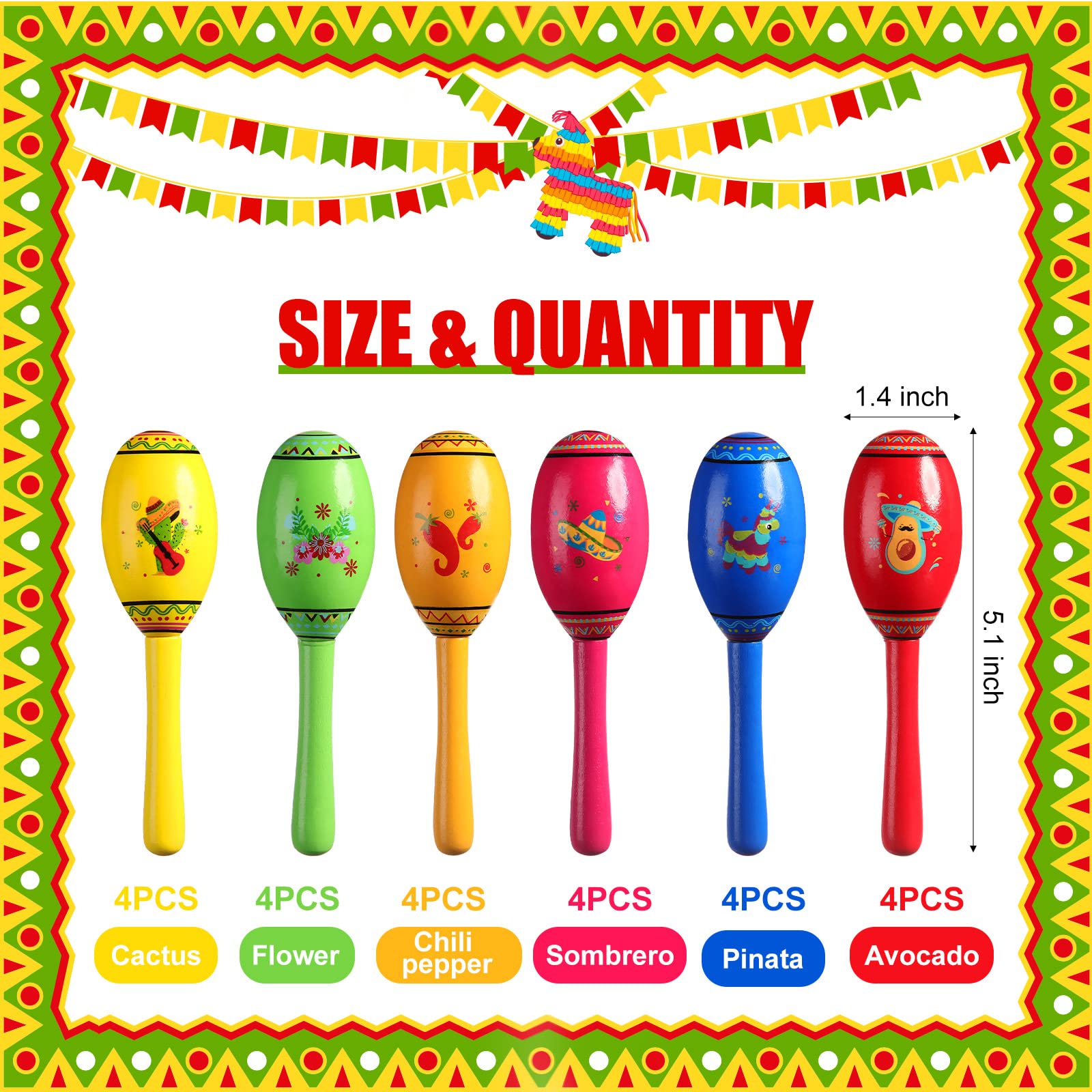Yunsailing maracas en main illustrant prise facile et jeu immédiat