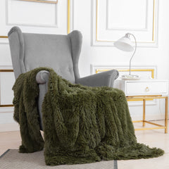 YUSOKI gros plan texture fausse fourrure pour toucher luxueux