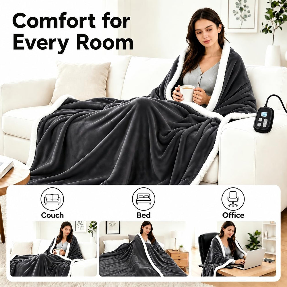 YUSTAL télécommande LED claire pour régler 10 niveaux et minuterie