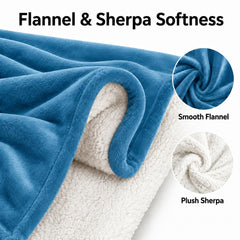 YUSTAL gros plan flanelle douce pour sensation moelleuse