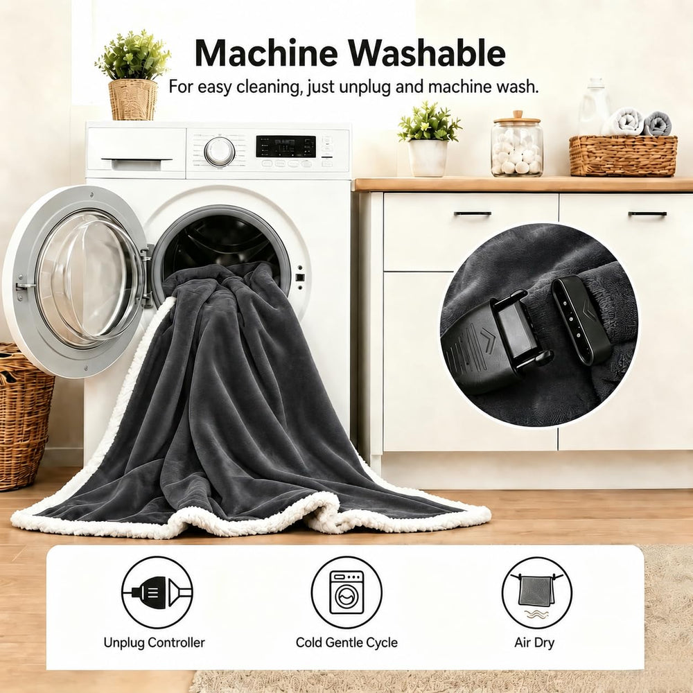 YUSTAL démonstration du retrait du contrôleur avant lavage en machine