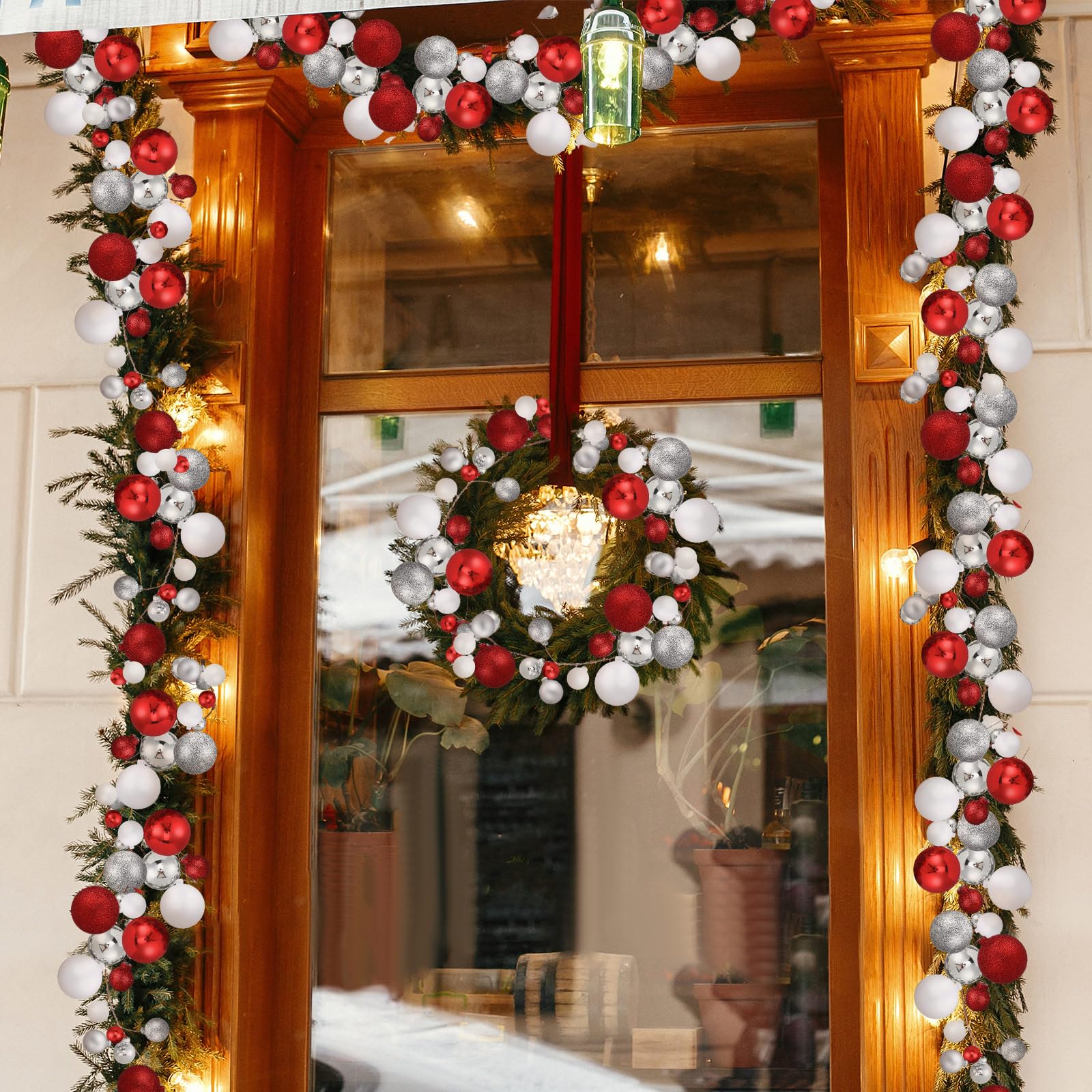 Yuxung guirlande sur sapin illustrant effet décoratif lumineux