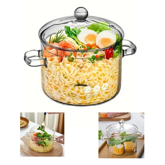 yvsay casserole en verre face visible pour surveillance facile de cuisson
