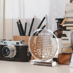 YWHL plaque emballée dans un coffret blanc prête à offrir pour une occasion spéciale