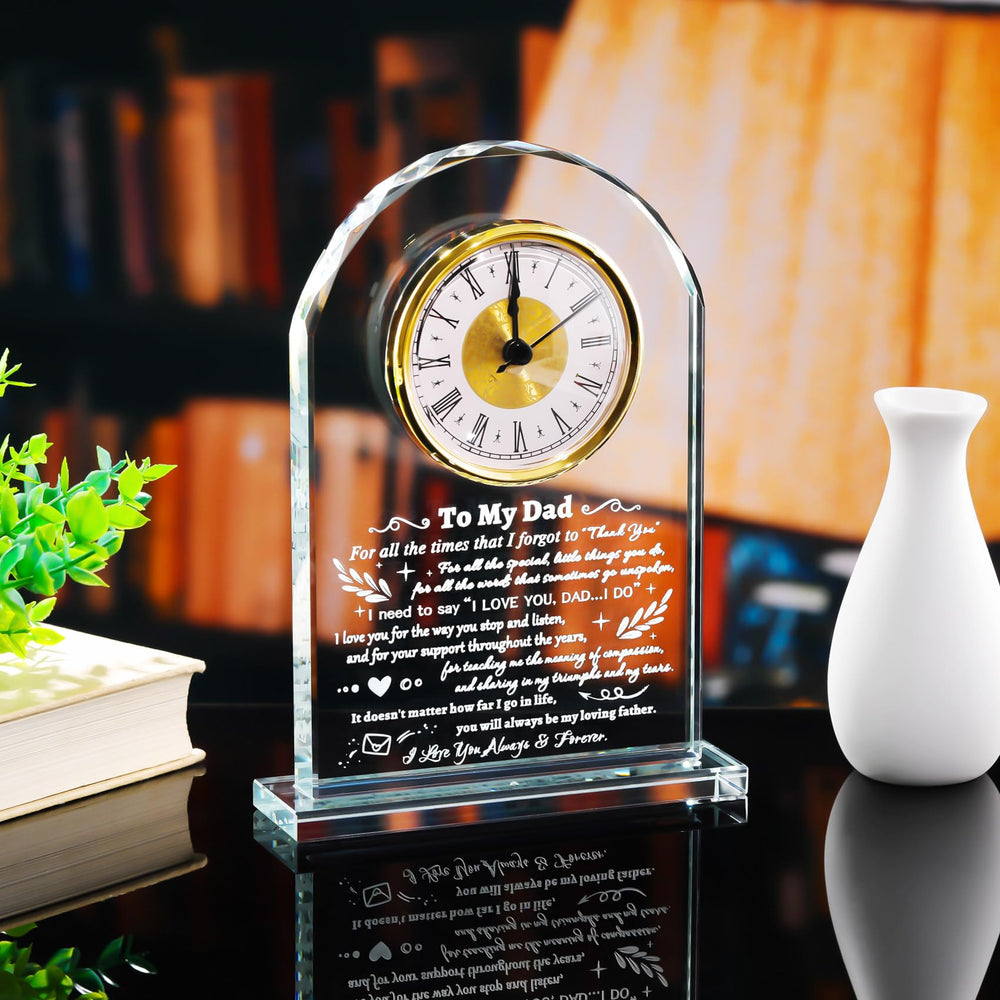 YWHL horloge en situation sur bureau apportant élégance et utilité