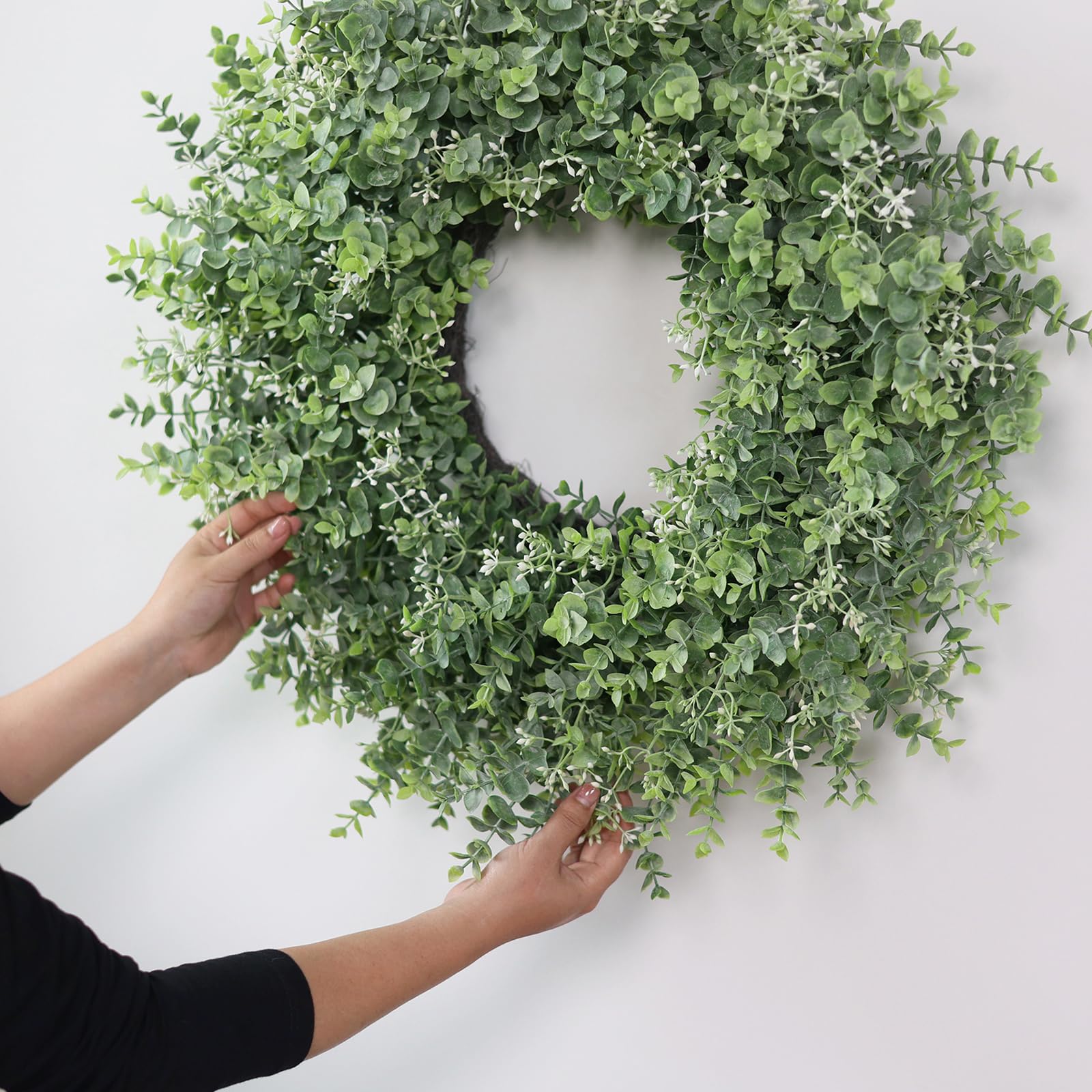 YXZZWL vue d'ensemble couronne pleine et volumineuse pour décor