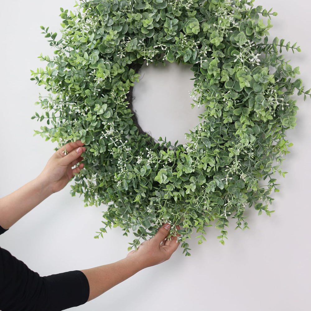 YXZZWL vue d'ensemble couronne pleine et volumineuse pour décor