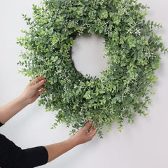 YXZZWL vue d'ensemble couronne pleine et volumineuse pour décor