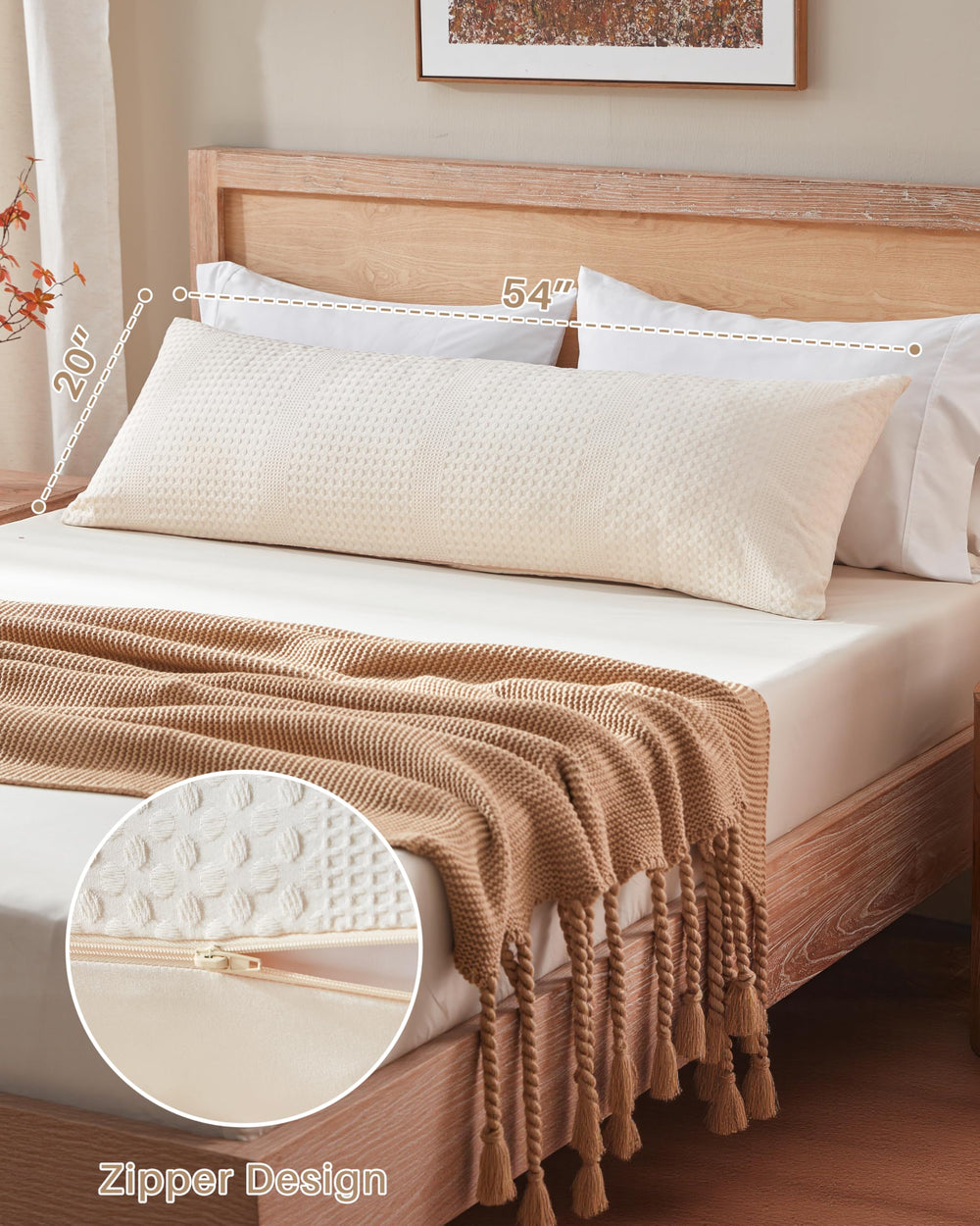 YZ HOME détails de la mousse mémoire émiettée pour un soutien modulable