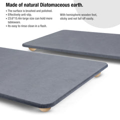 ZACELOVE tapis utilisé sous une cafetière, protège et absorbe les gouttes