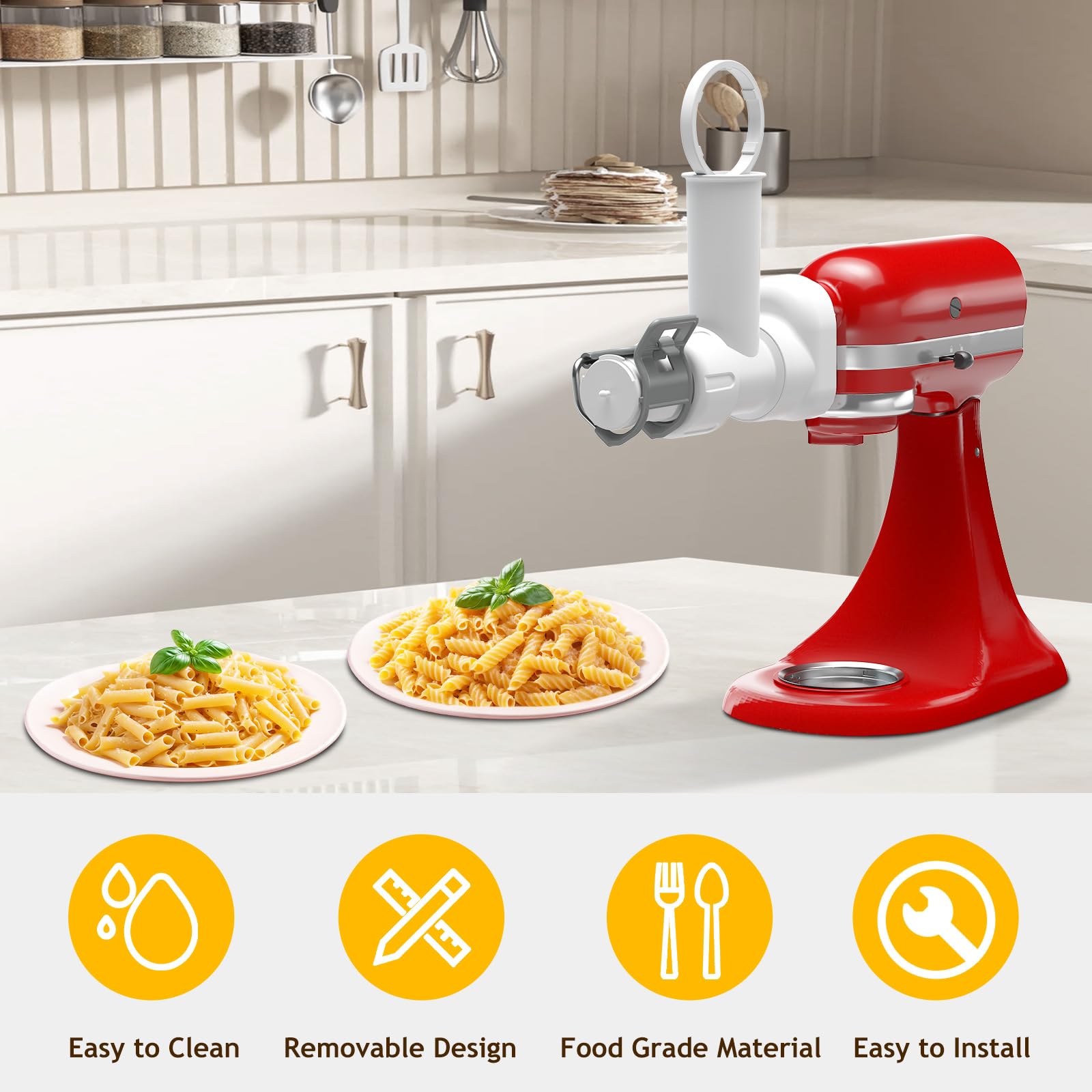 ZACME cutter intégré illustrant coupe nette et portions régulières