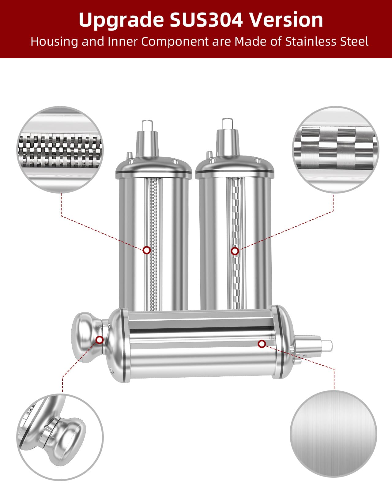 ZACME fixé sur un robot KitchenAid, montage simple et stable