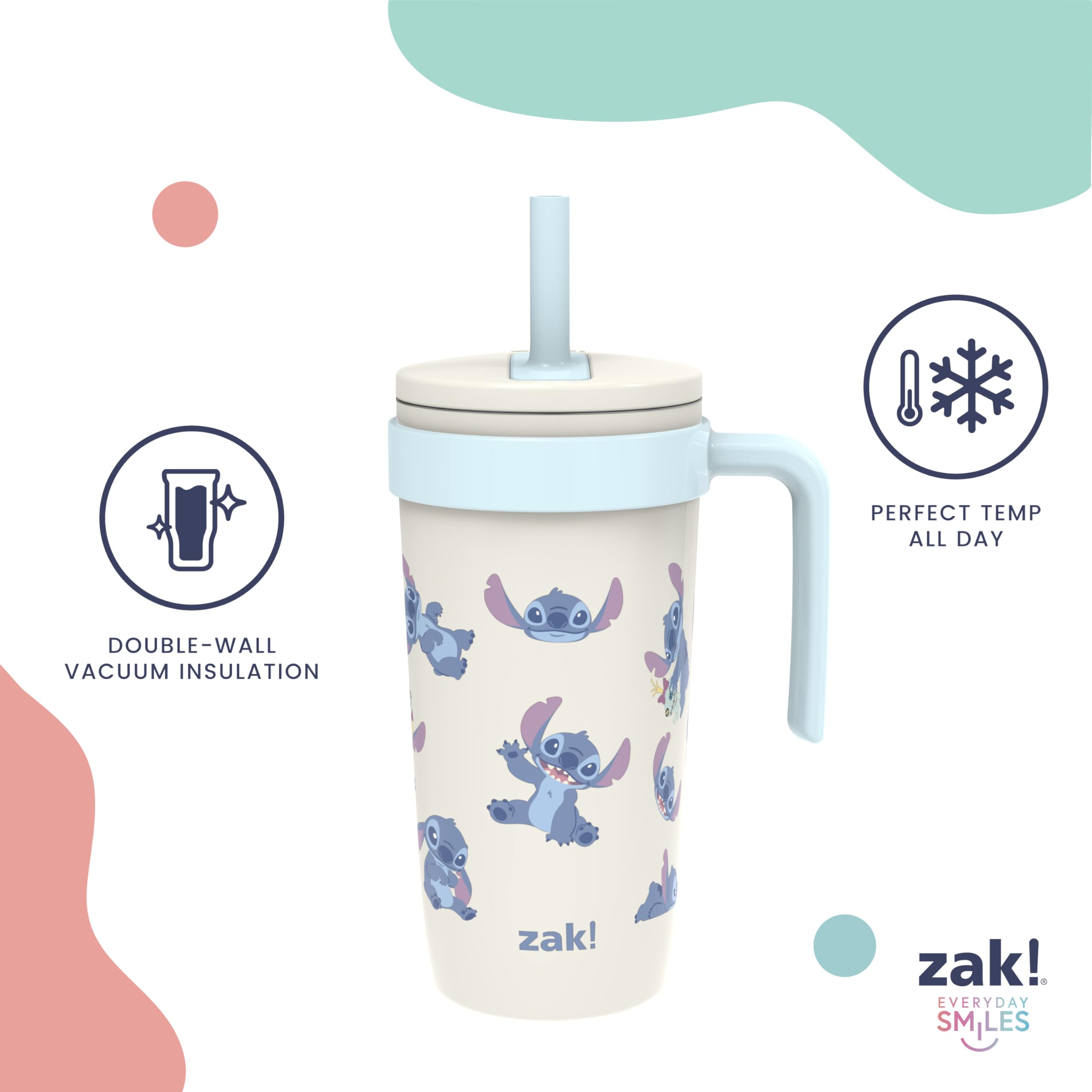 zak designs comparaison taille avec une main pour visualiser l'échelle pratique