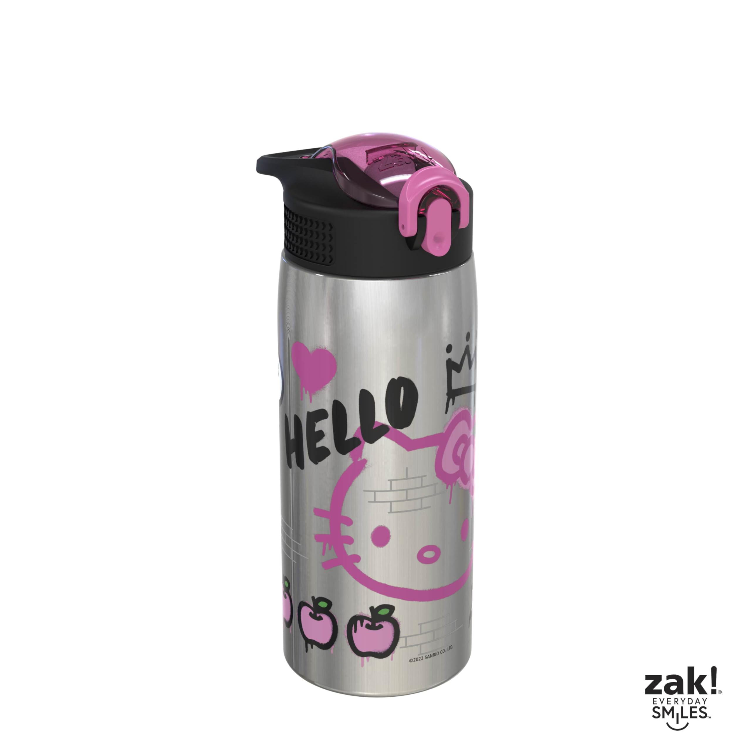 Zak Designs Hello Kitty capuchon verrou fermé pour transport sans fuites
