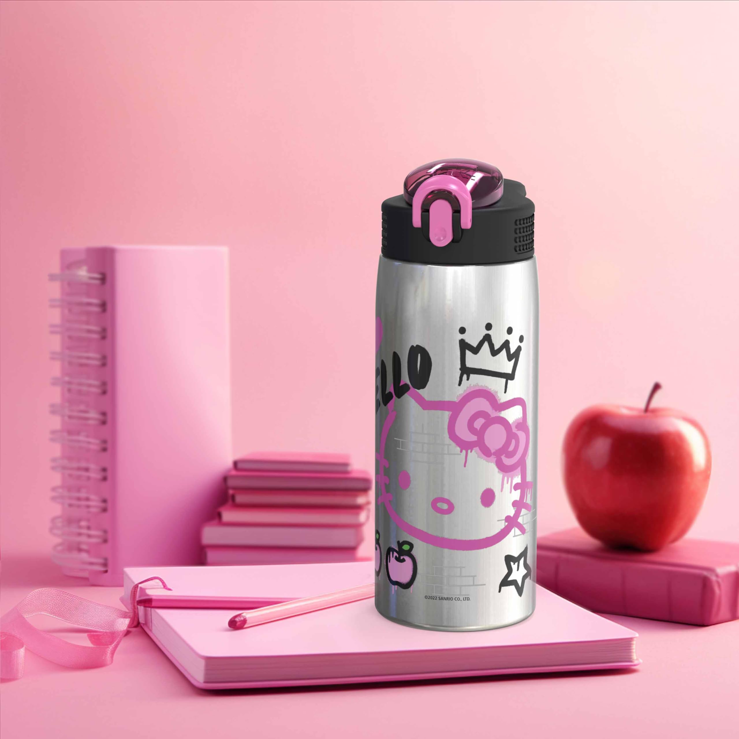 Zak Designs Hello Kitty extérieur sec sans condensation pour prise sûre