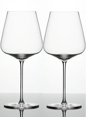 Zalto verre Bordeaux face avant montrant silhouette élégante et équilibre