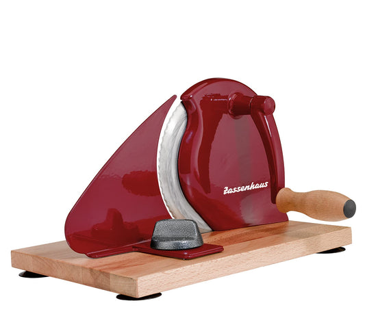 Zassenhaus vue frontale du produit montrant design rouge et rangement compact