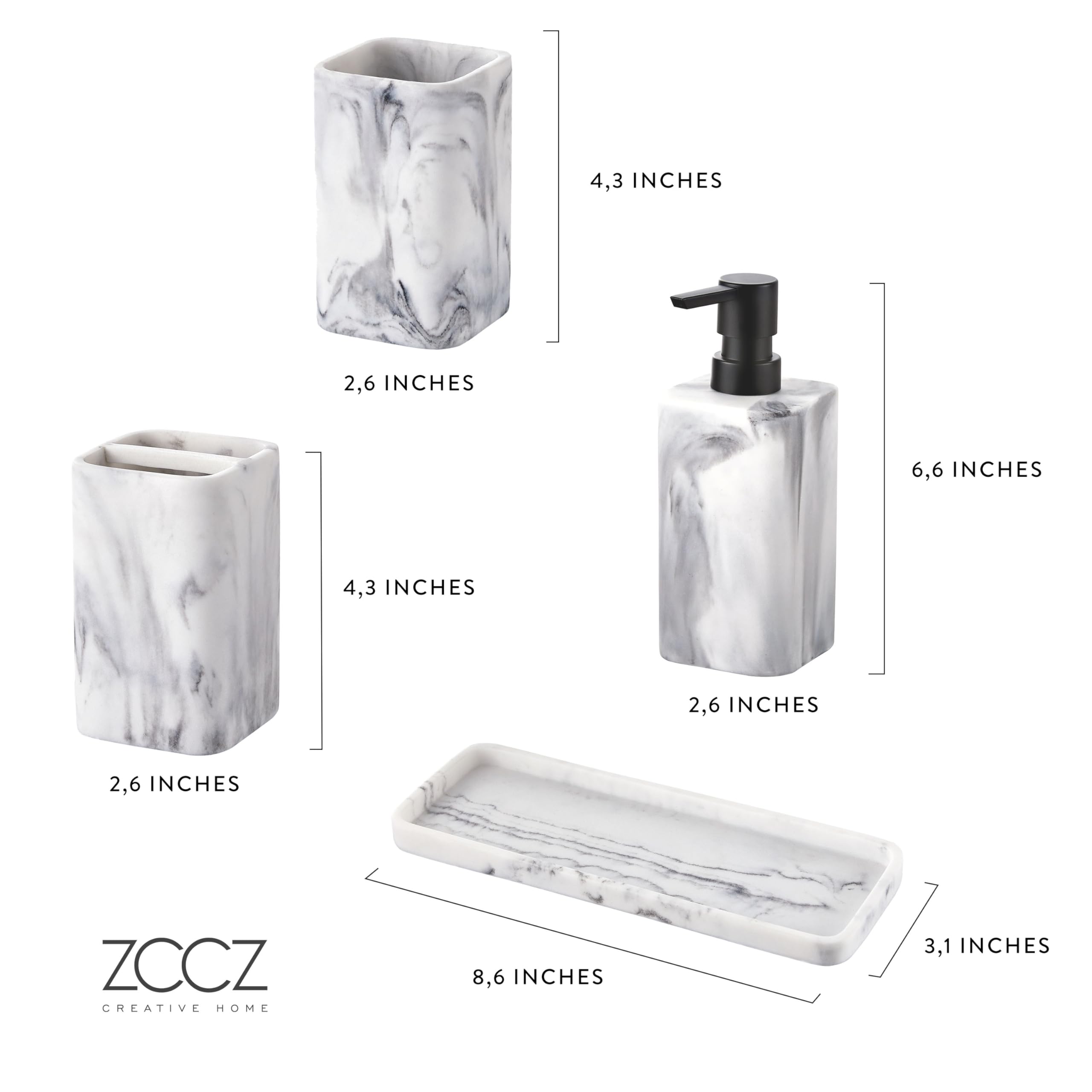 zccz comparaison taille avec objets, plateau organise bijoux et accessoires