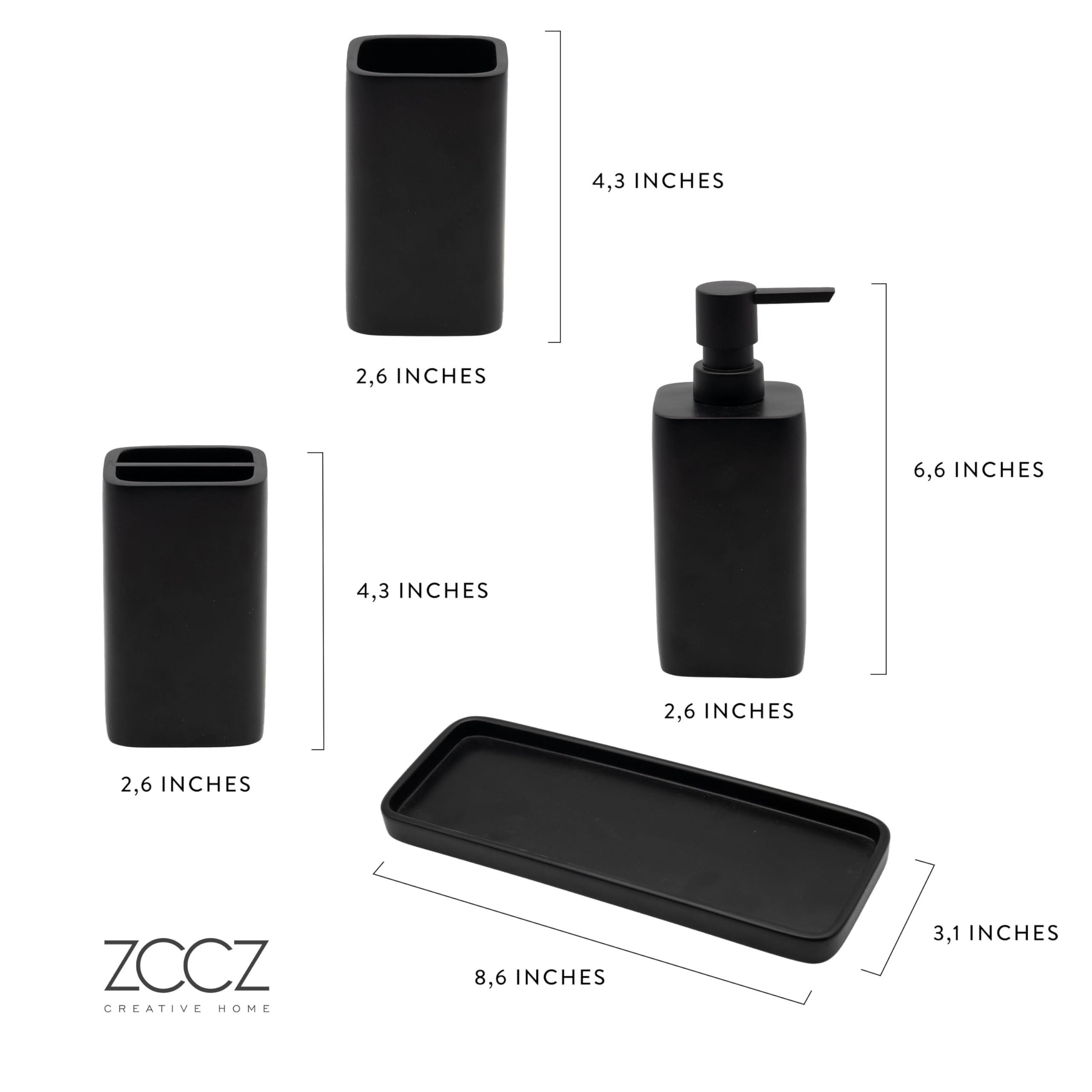 zccz ensemble en situation sur plan de toilette apporte style
