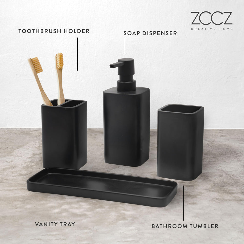 zccz porte-brosses compartiments pratique pour brosses et rasoir
