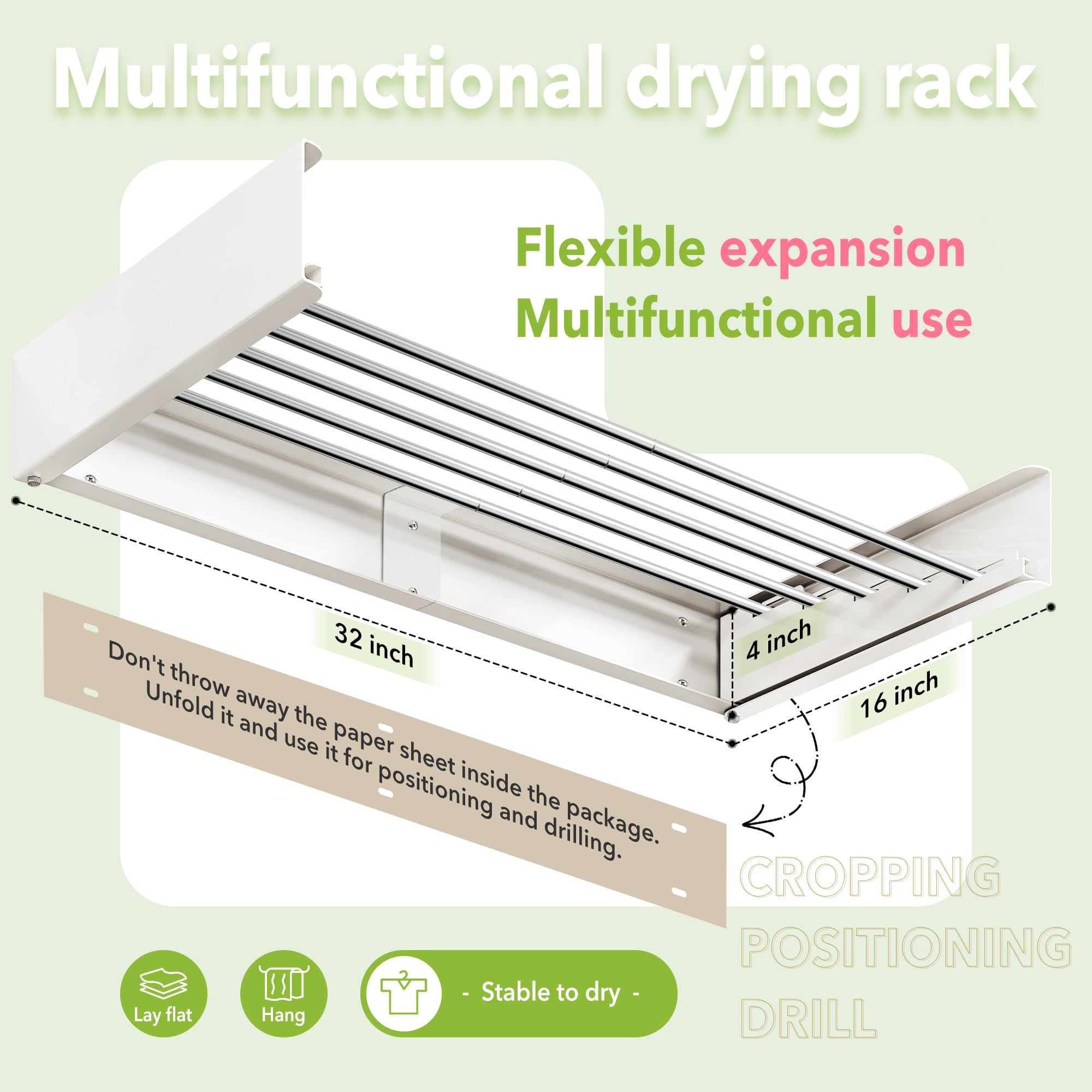 ZdwCyl étendoir en usage sur balcon séchant linge efficacement