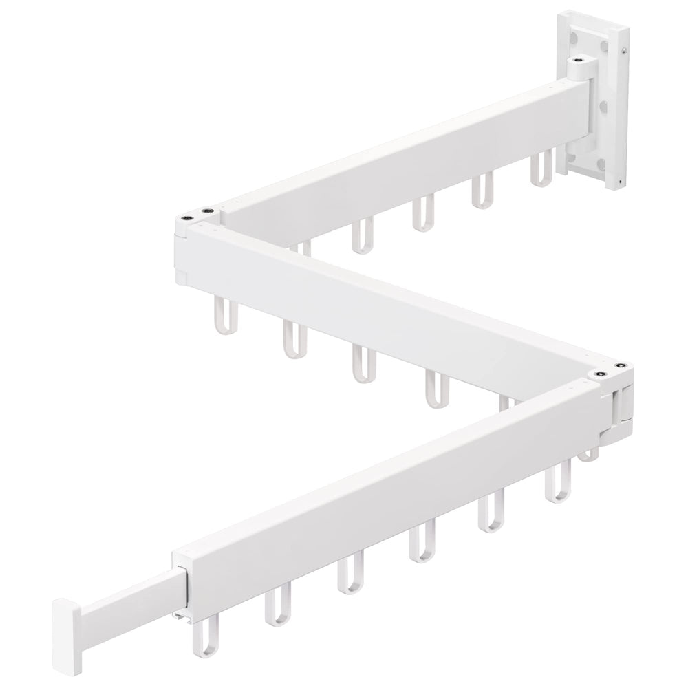 ZdwCyl étendoir mural face montrant design pliable et gain de place