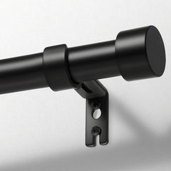 zeerobee tringle face avant avec embouts métalliques, finition soignée