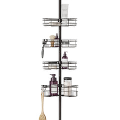 Zenna Home vue avant du caddy montrant rangement d'angle pratique