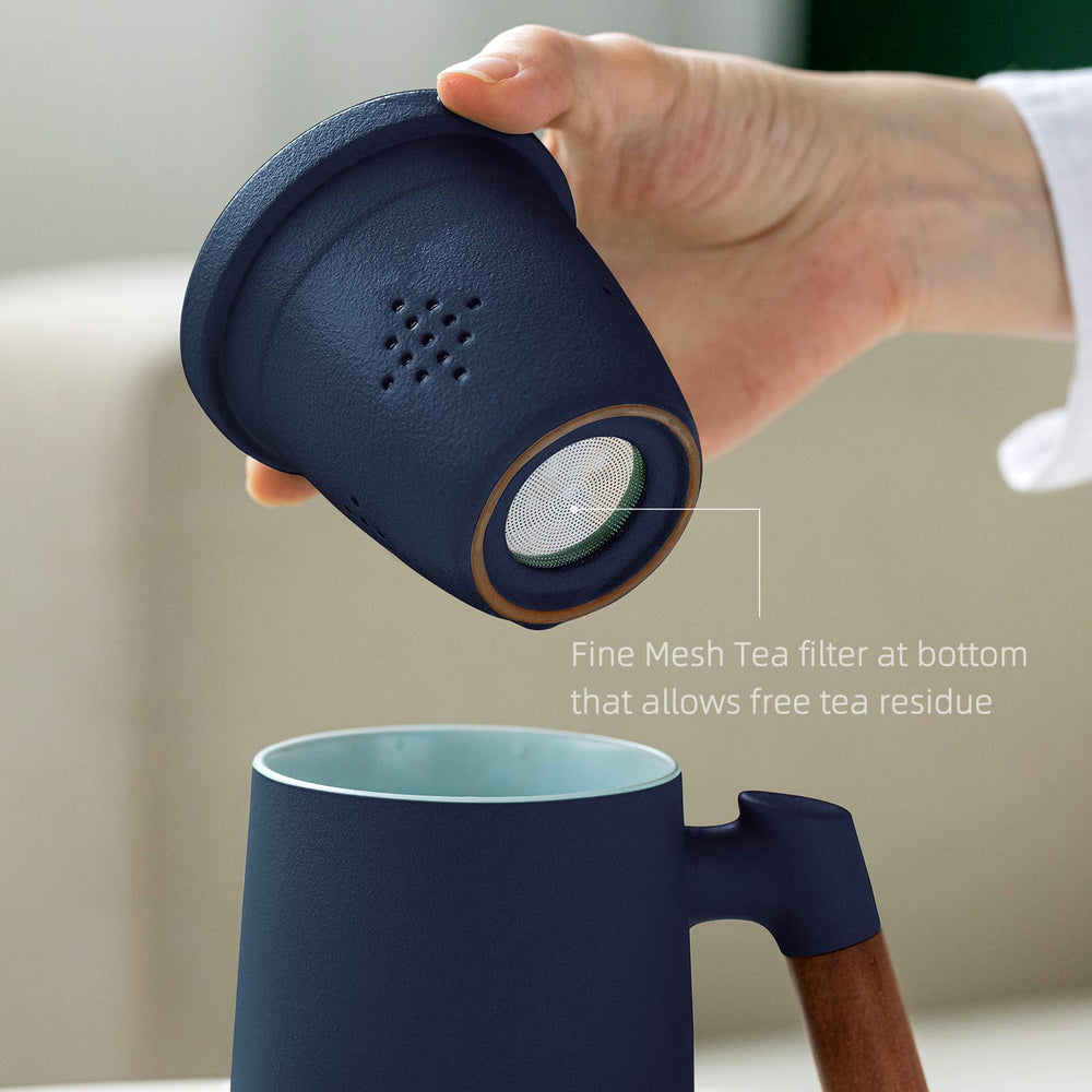 ZENS anse en bois ergonomique isolante pour prise confortable