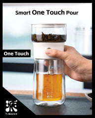 ZENS gros plan du microfiltre 316, filtration fine pour un thé sans résidus