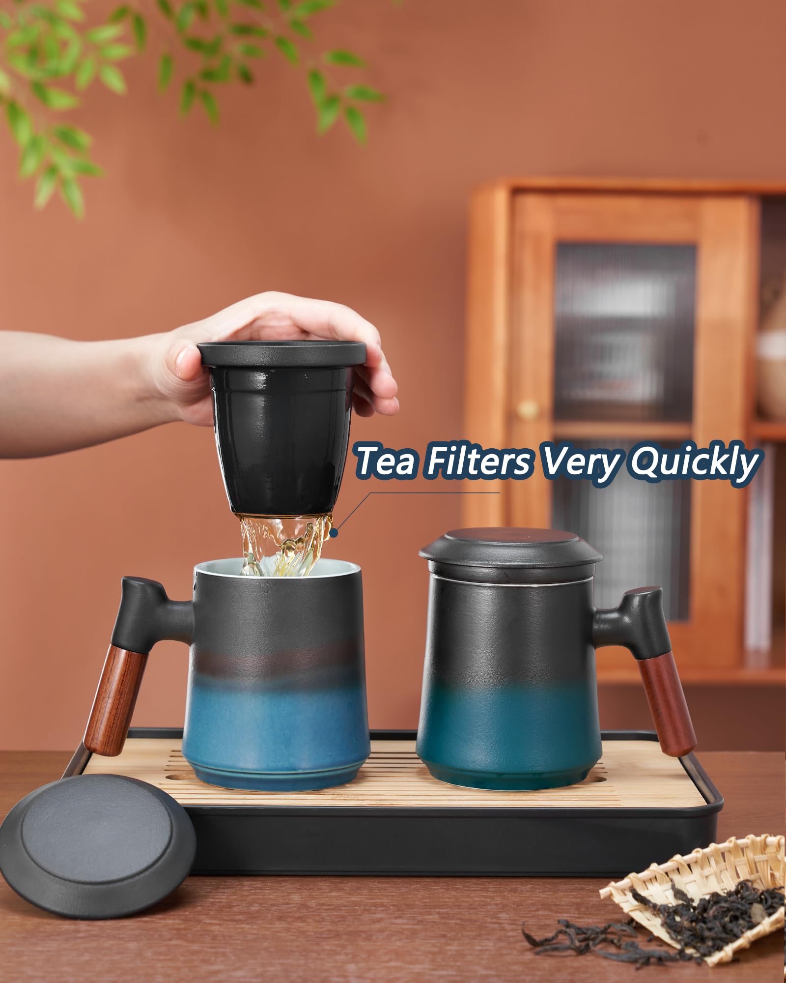 ZENS tasse en situation sur une table illustrant usage quotidien et style