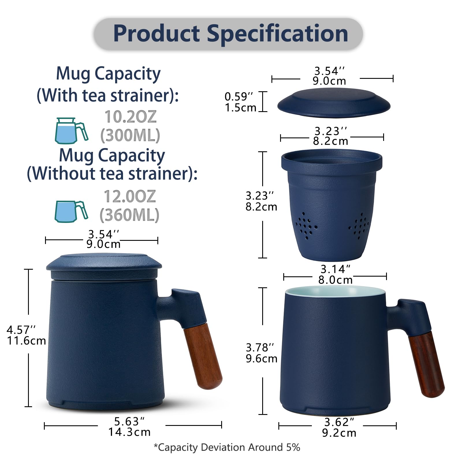 ZENS tasse en usage sur table de cuisine créant moment relaxant