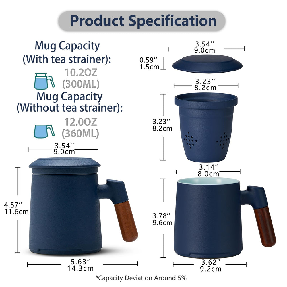 ZENS tasse en usage sur table de cuisine créant moment relaxant