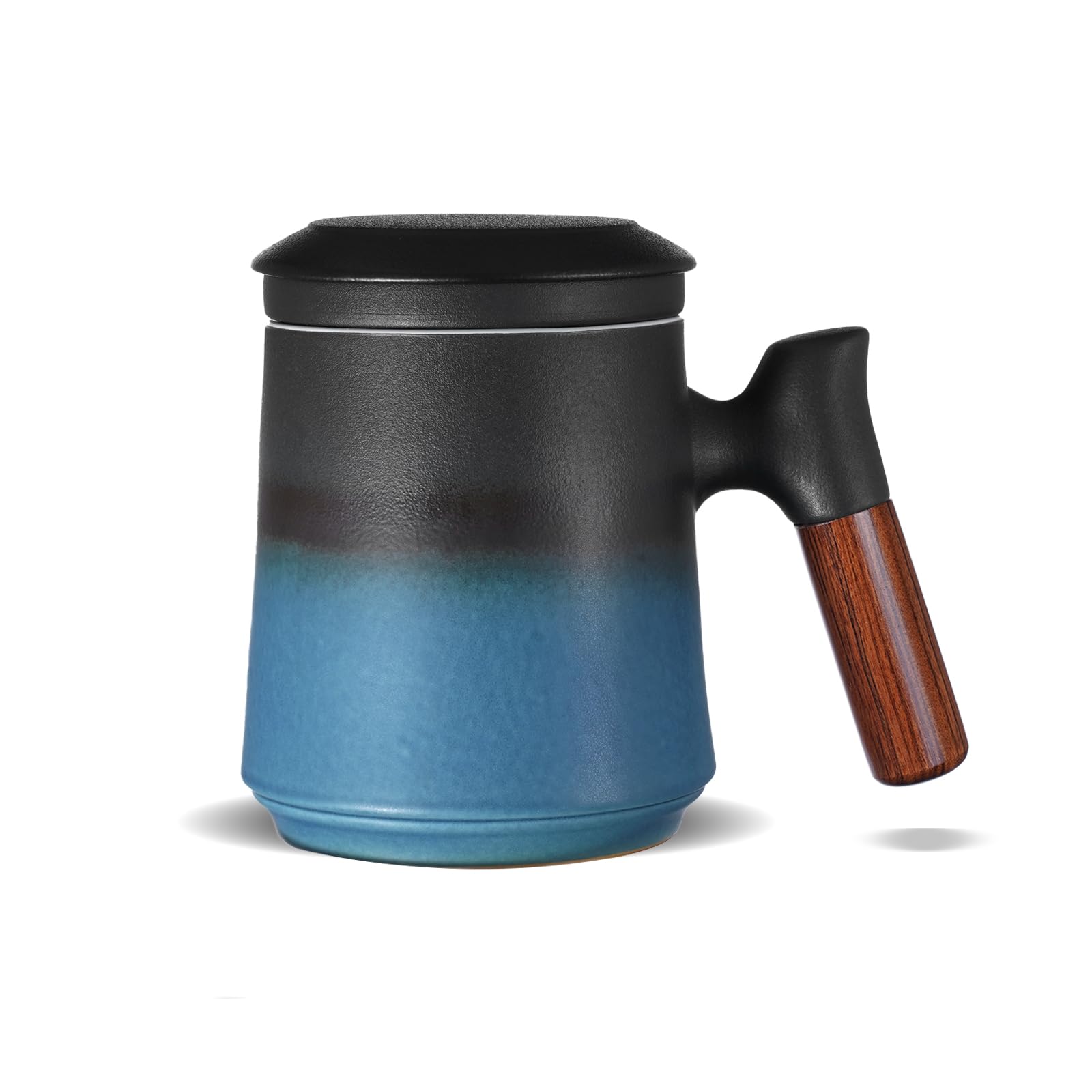 ZENS tasse face avant bleu montrant design élégant et capacité 400 ml