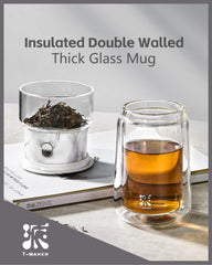 ZENS théière en usage au bureau, préparation simple d'une tasse de thé