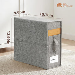 ZenStorage fenêtre transparente facilitant l'identification rapide