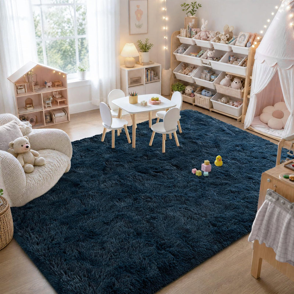 Zentavio tapis devant canapé style salon chaleureux et moderne
