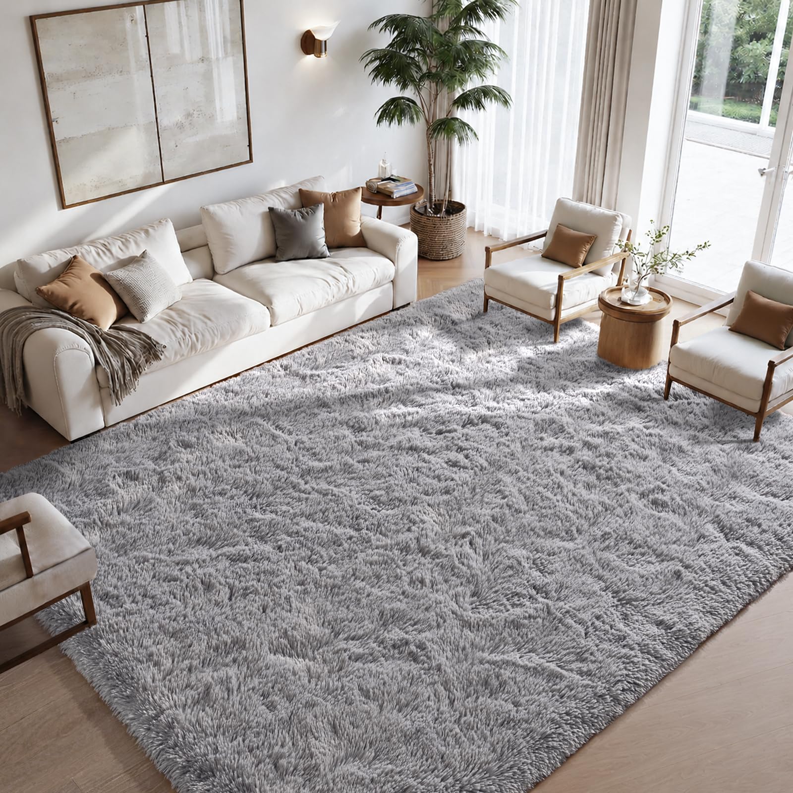 Zentavio vue face avant du tapis gris montrant le design et confort