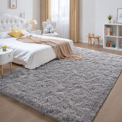 Zentavio tapis posé dans un salon moderne apportant chaleur visuelle