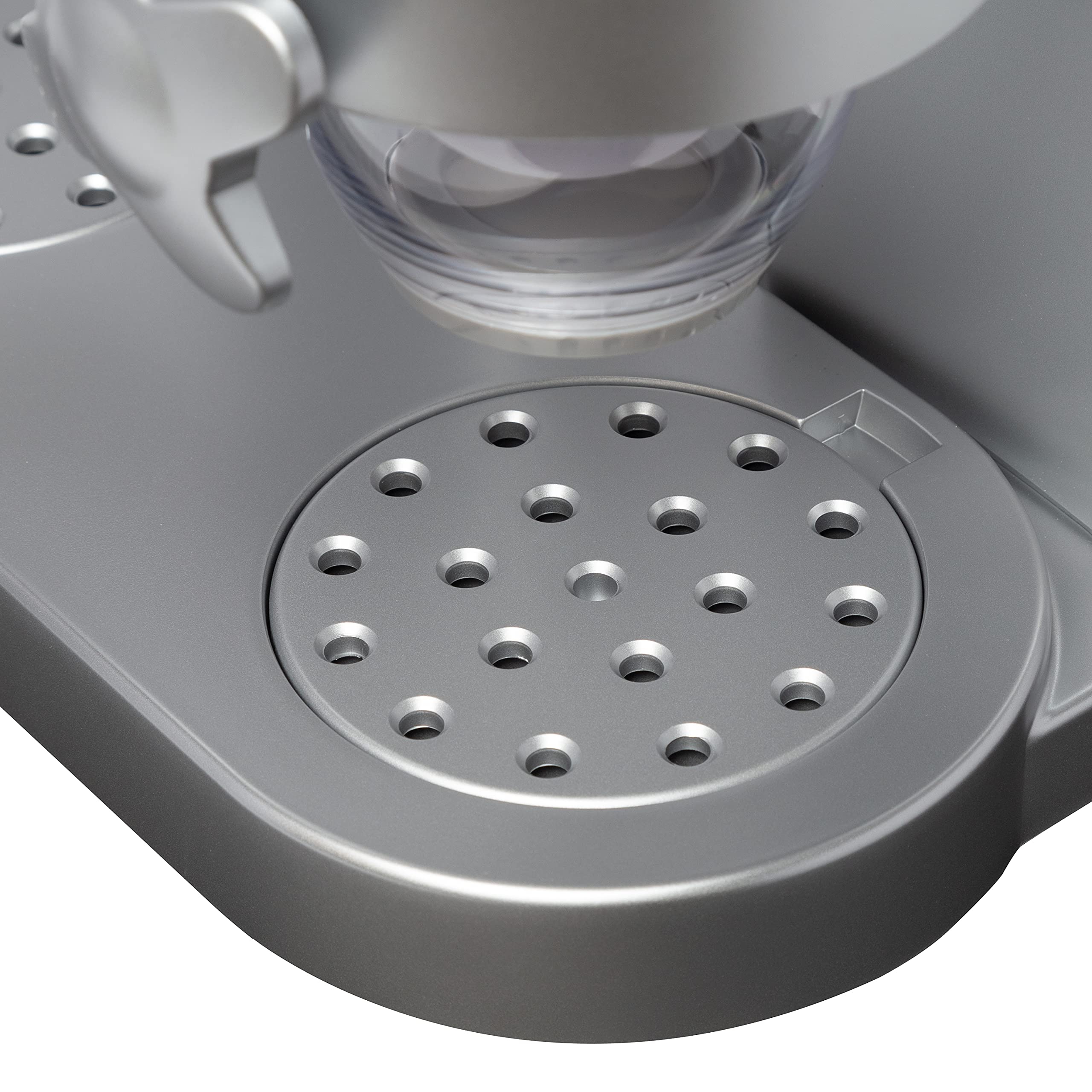 ZevrO GAT202 socle argent détail finition résistante et design moderne